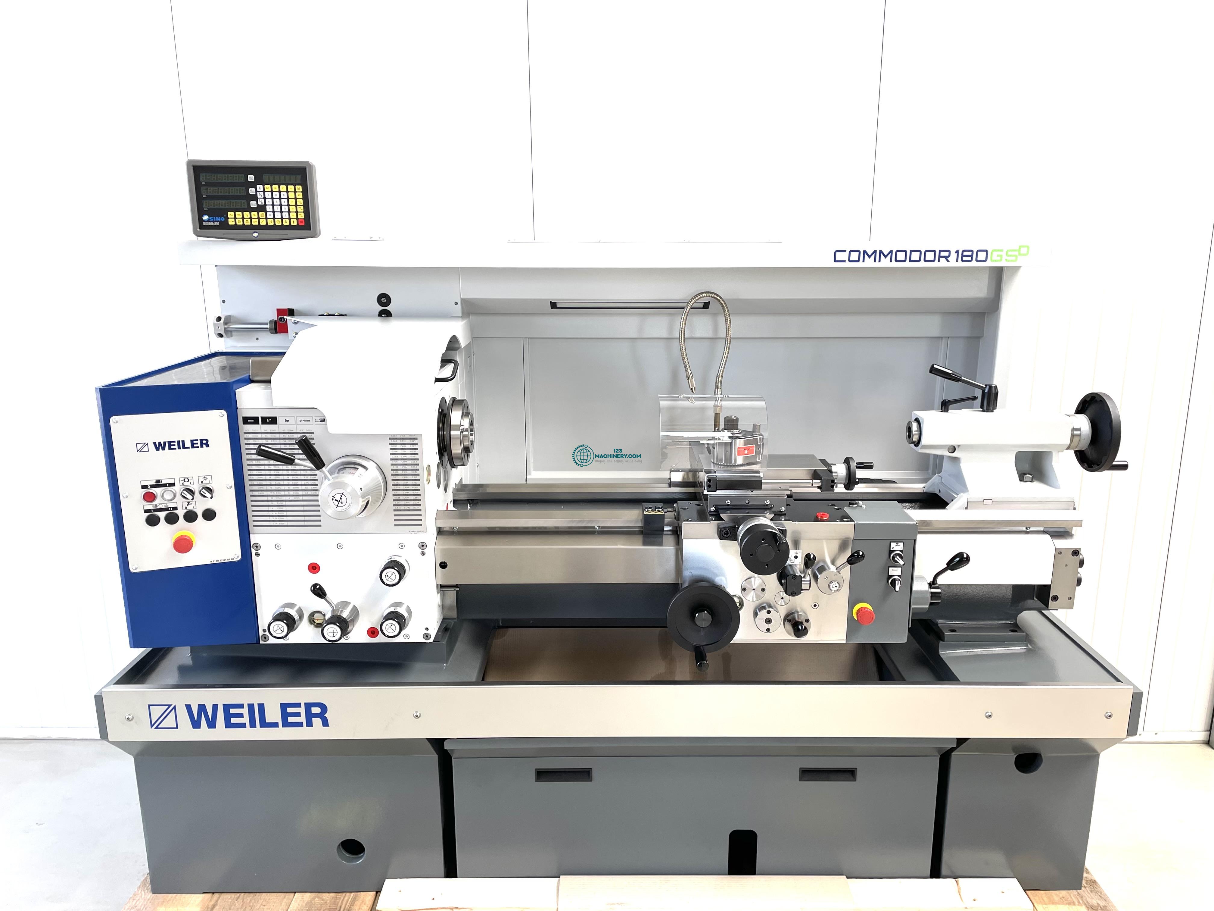 Leit & Zugspindeldrehmaschine WEILER COMMODOR 